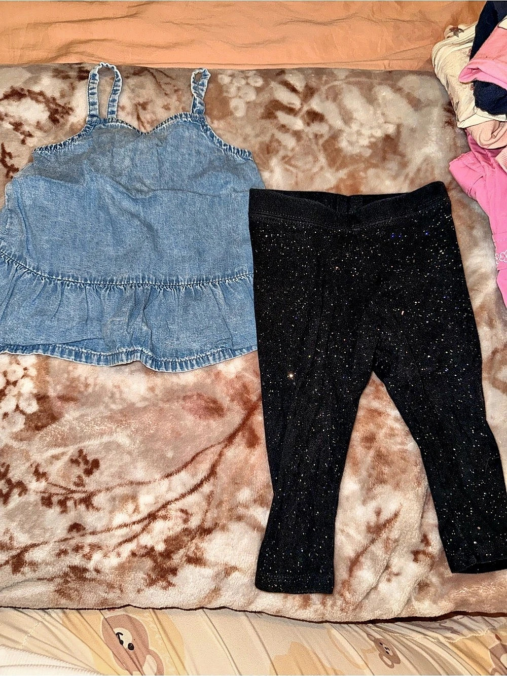 Gap Matching Set Blue & Black Baby 12-18 Months